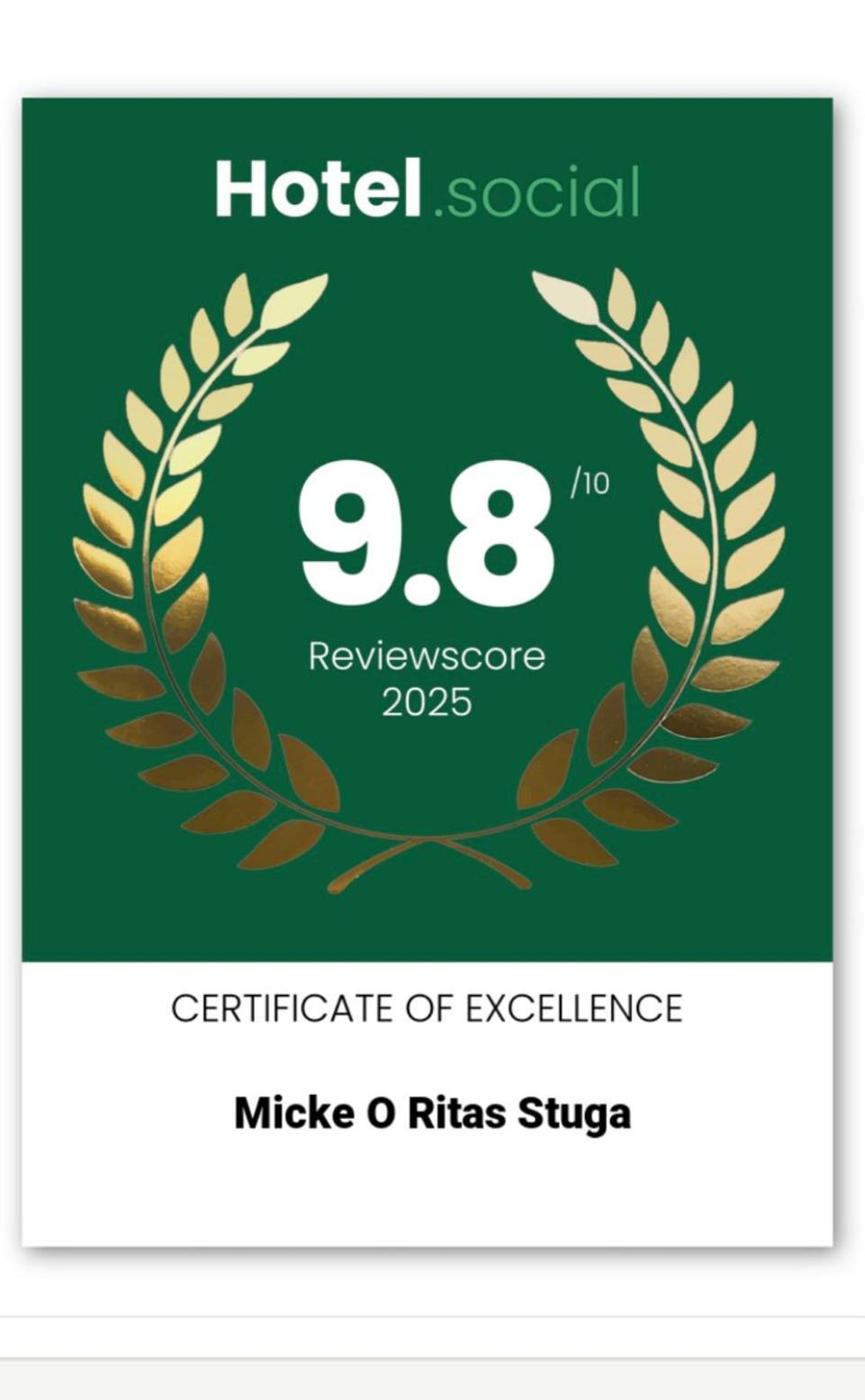 Micke O Ritas Stuga Бьёрклиден Экстерьер фото